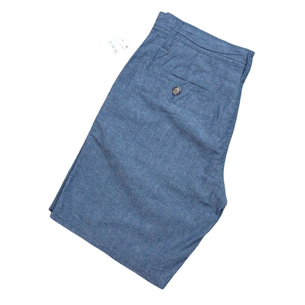 14th & Union Nordstrom Rack Men’s Cotton Chambray Slim Fit Shorts Size 32 NWT - Picture 2 of 7